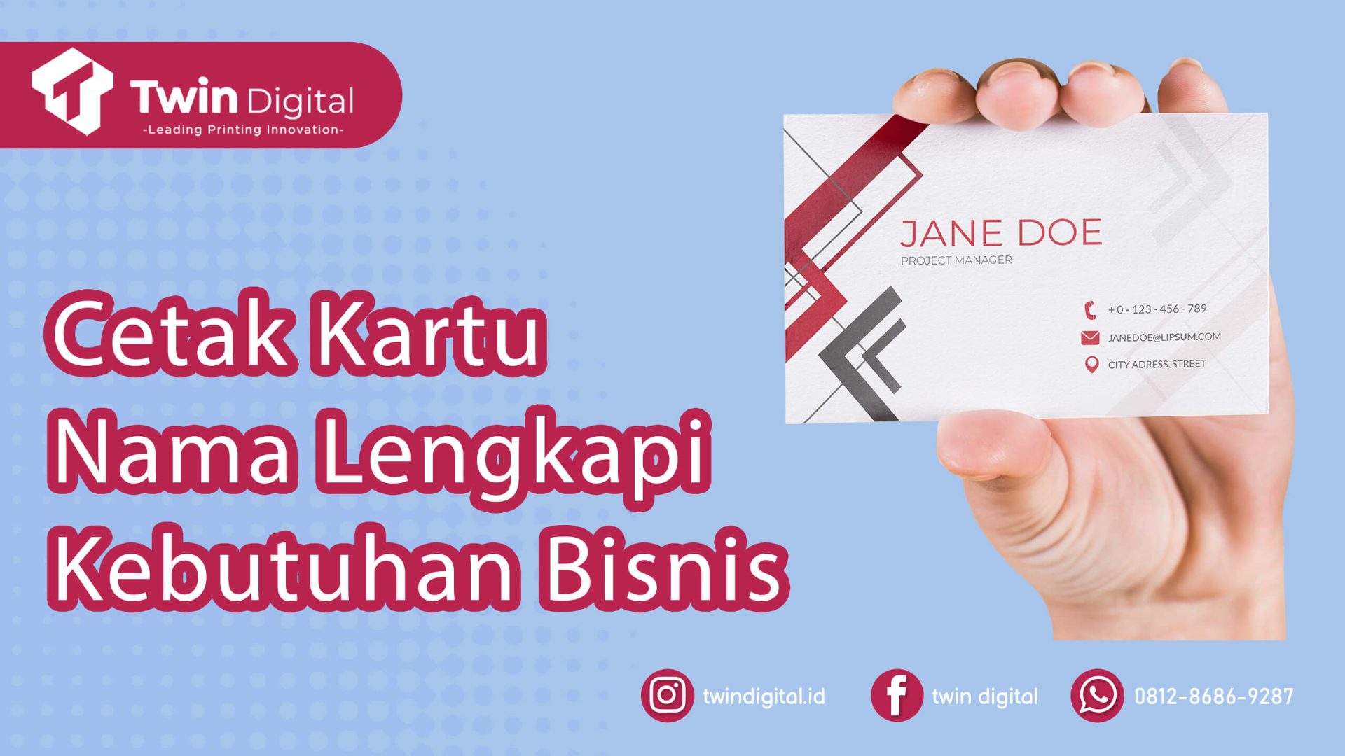 Mau Cetak Kartu Nama Murah Paling Laris Di Jakarta, Cek Di Sini!