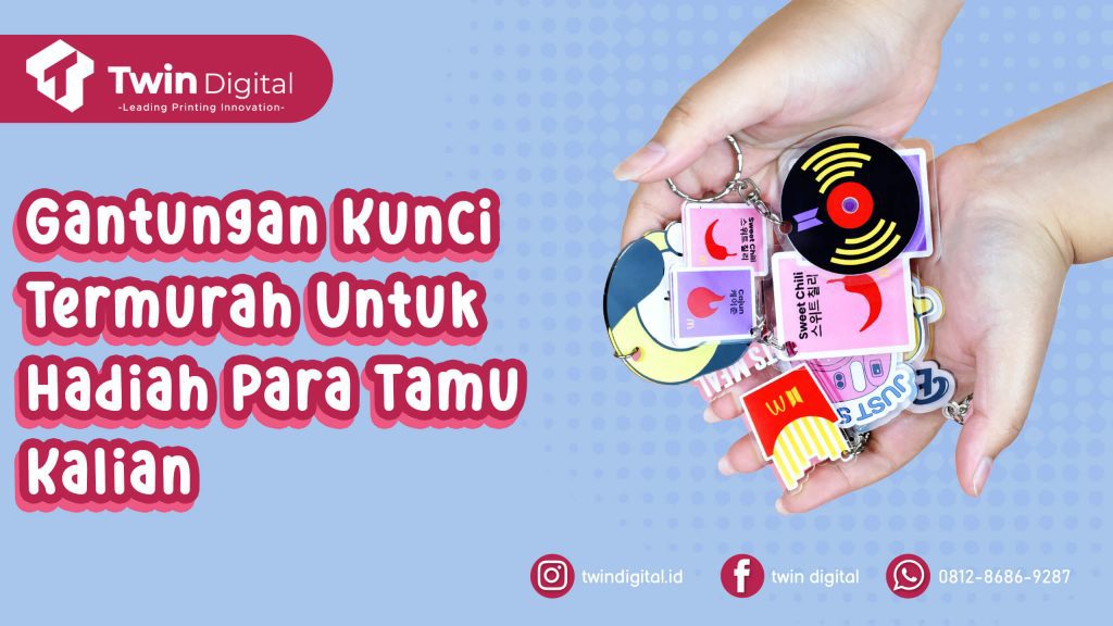 Gantungan Kunci Murah sebagai Souvenir Pernikahan yang Unik!