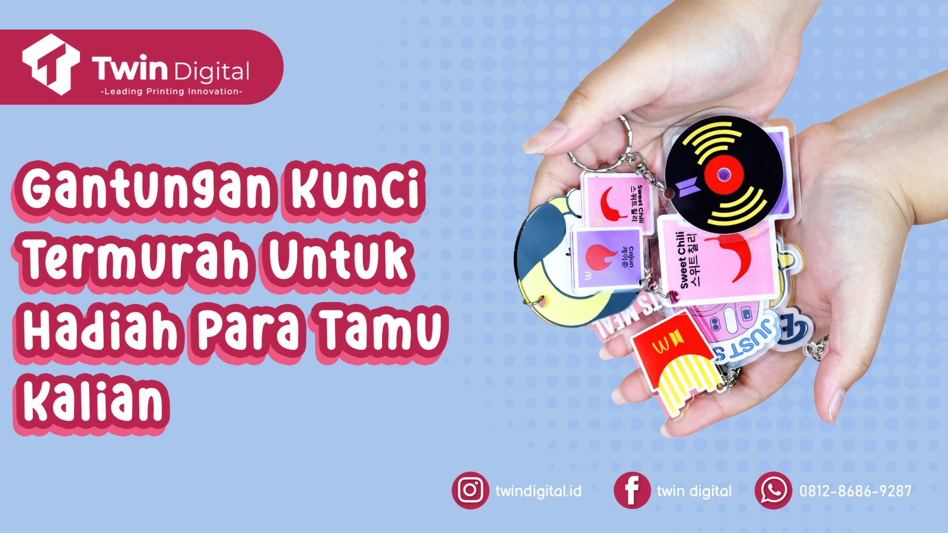 Gantungan Kunci Murah sebagai Souvenir Pernikahan yang Unik!