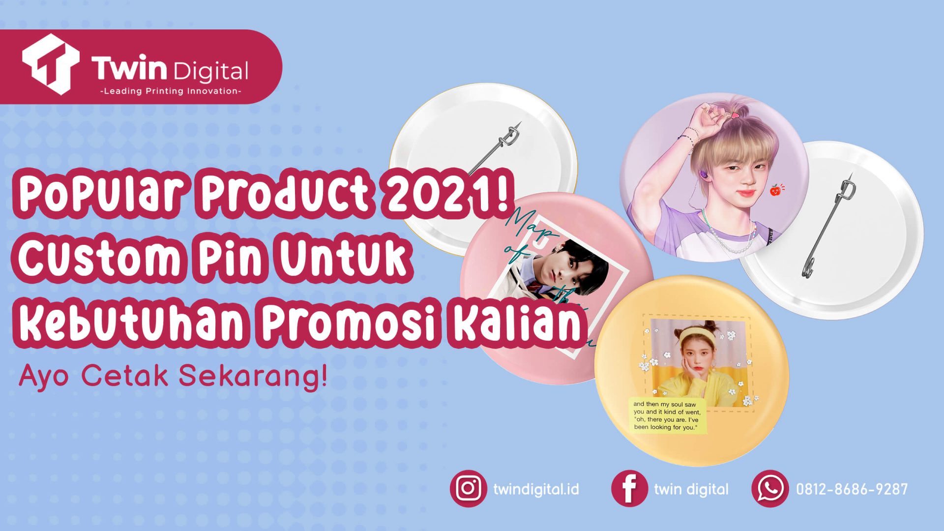 Custom Pin untuk Kebutuhan Promosi Bisnis yang Efektif!