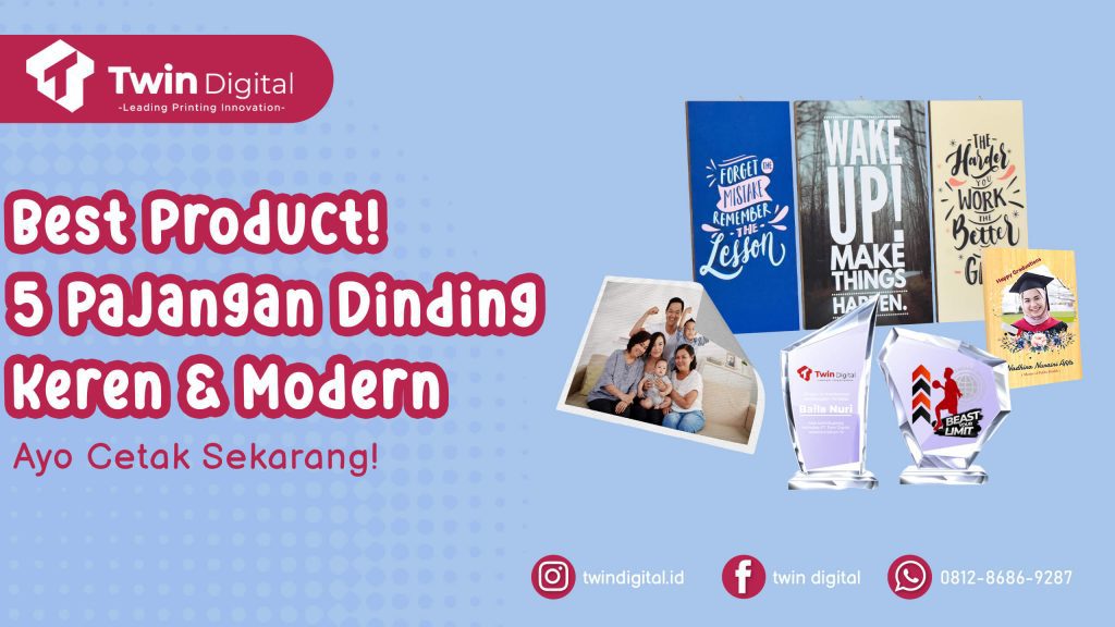 5 Pajangan Dinding Keren dan Modern yang Bikin Rumah Cantik!