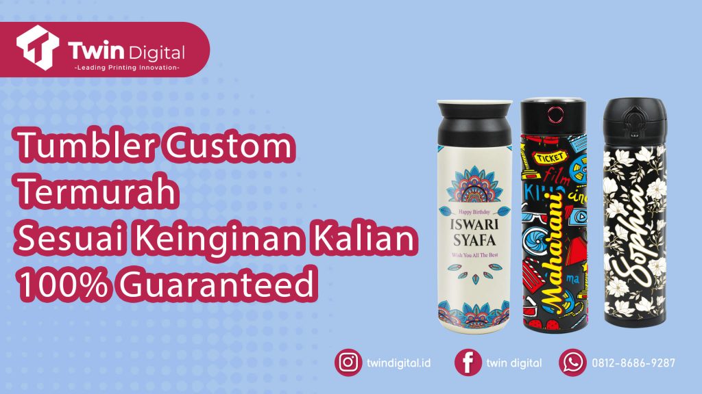 Tumbler Custom Paling Laris di Jakarta, Ini Rekomendasinya!