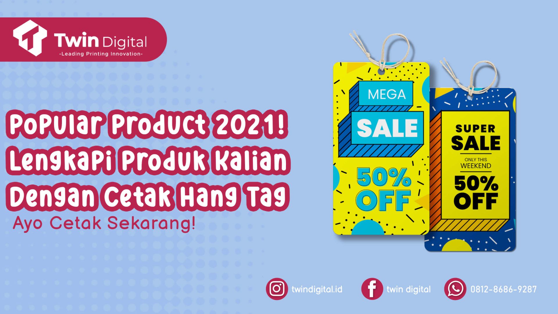 Cetak Hang Tag supaya Detail Produk Makin Jelas dan Lengkap!