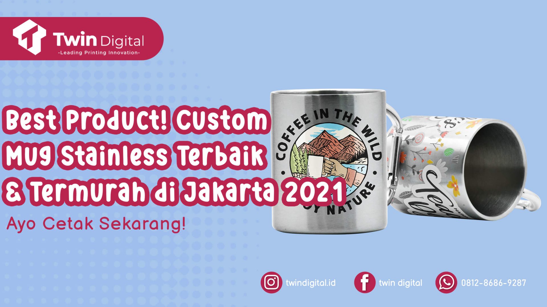 4 Manfaat Custom Mug Stainless untuk Promosi Bisnis