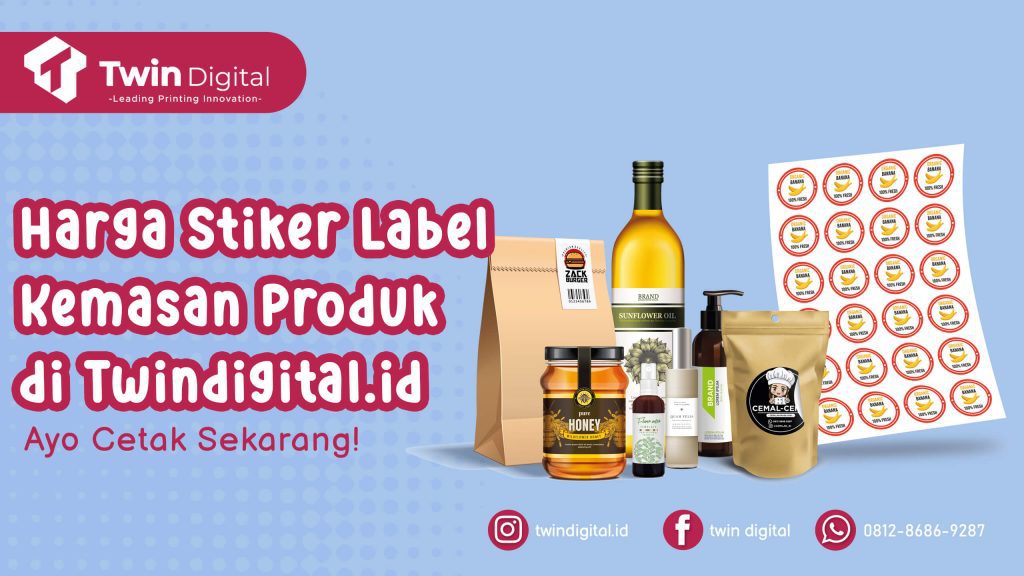 Harga Stiker Label Makanan Terbaik di Jakarta