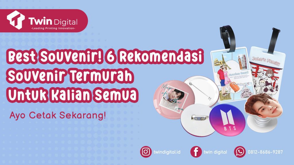 6 Rekomendasi Souvenir Murah, Cocok untuk Berbagai Acara!