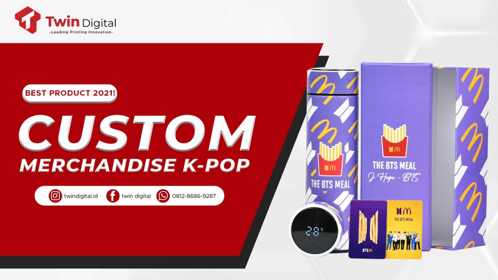 Custom Merchandise Kpop Paling Murah di Jakarta!