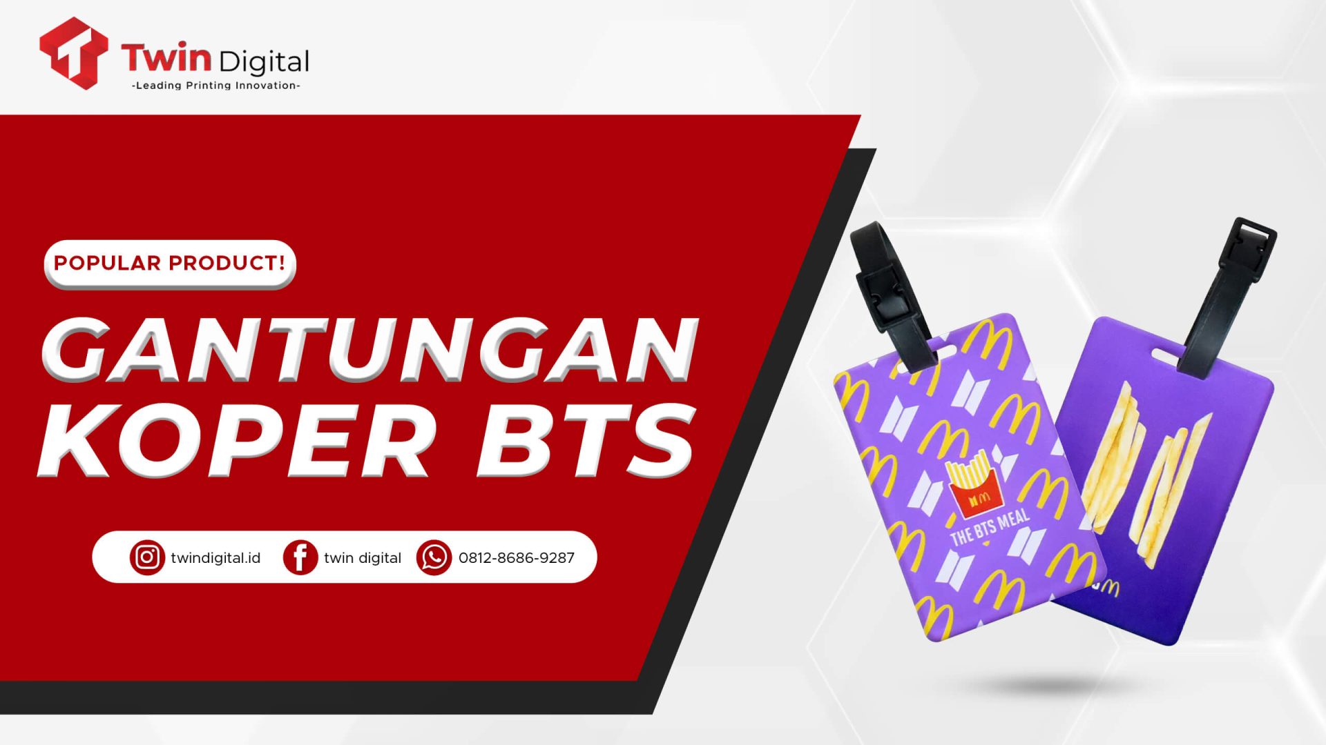 Gantungan Koper BTS Terkeren dan Terkece!