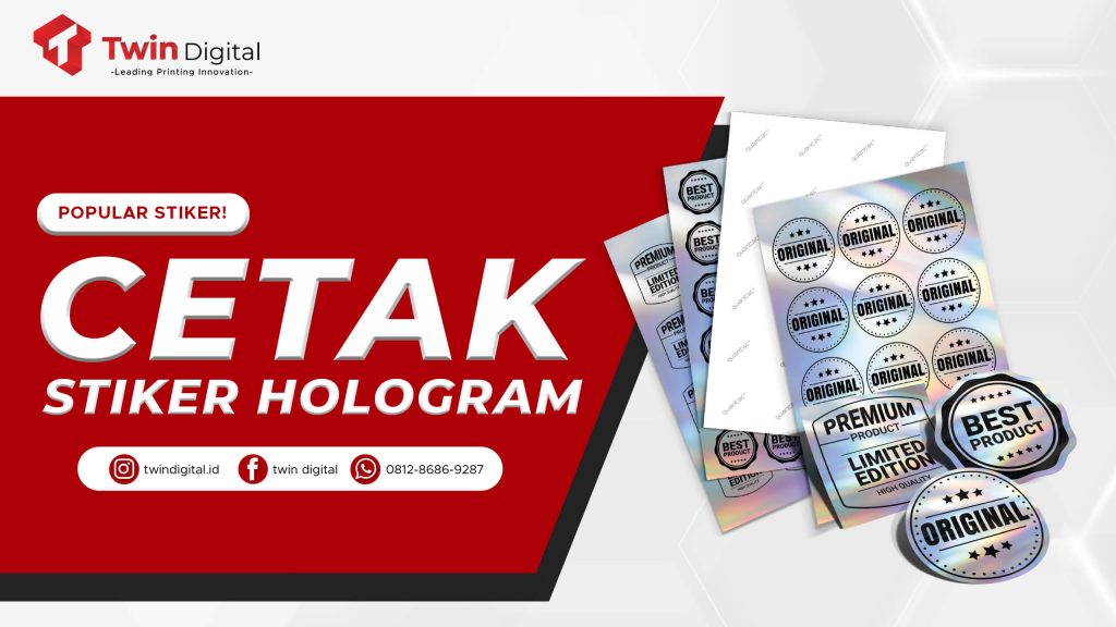 Cetak Stiker Hologram Terbaik Untuk Packaging Produk!