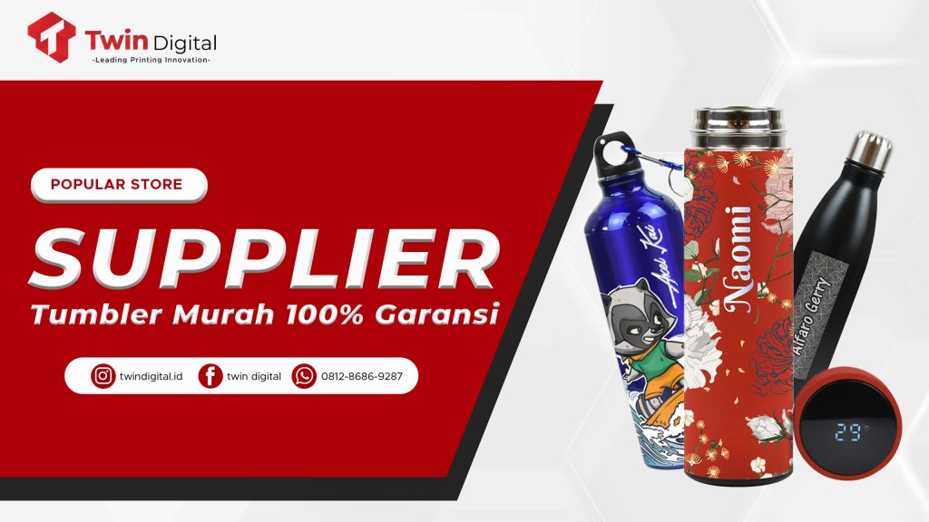 Supplier Tumbler Murah, Ada Garansi Produk 100%!