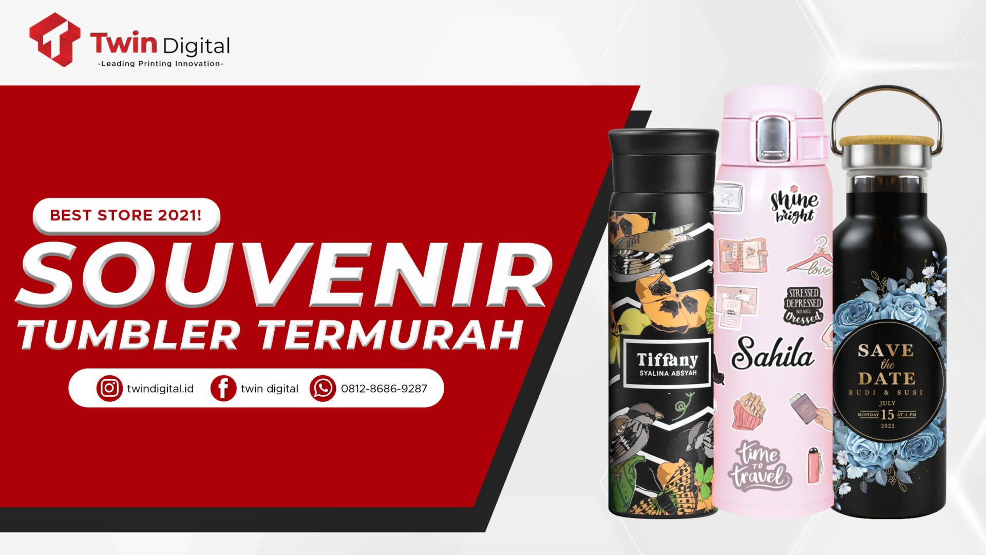 Souvenir Tumbler Terbaik dan Termurah di Jakarta!