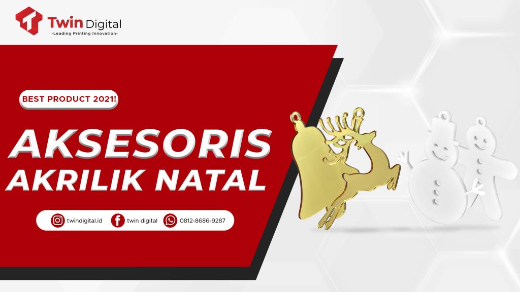 Aksesoris Akrilik Natal Untuk Hiasan Pohon Lebih Menarik