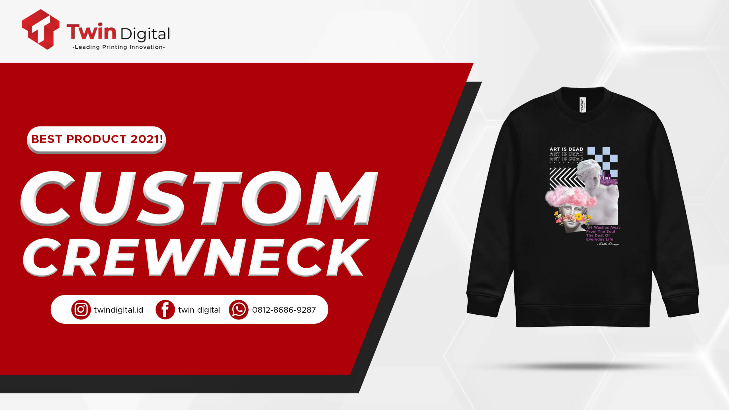 Custom Crewneck Desain Sesuai Karakter Favorit