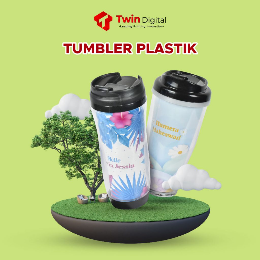 2 Varian Tumbler Plastik Terkeren yang Bisa Didaur Ulang