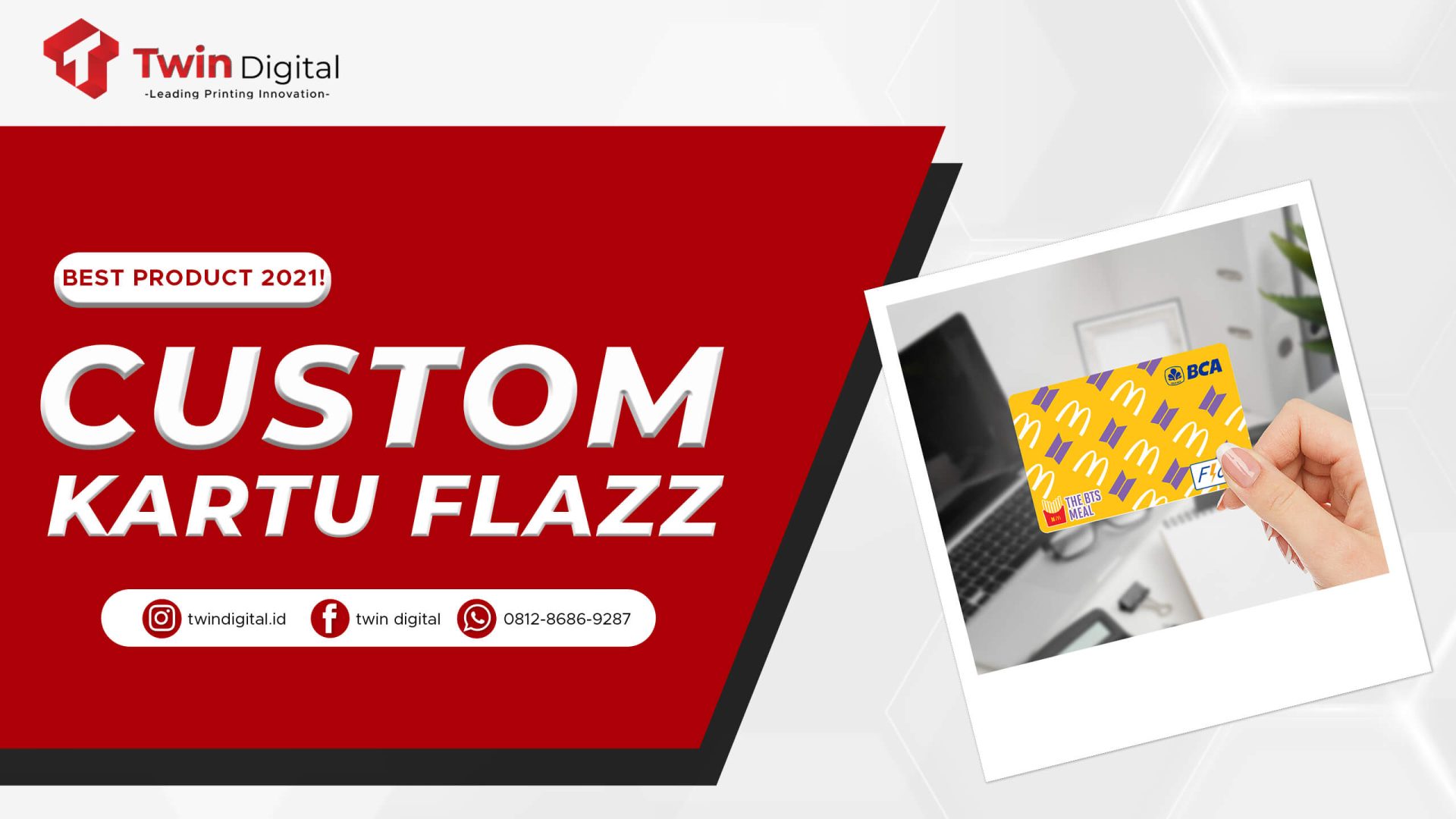 Custom Kartu Flazz Murah dengan Desain Estetik