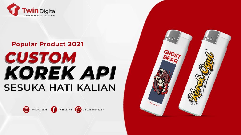 Custom Korek Api Kekinian dengan Harga Bersahabat!