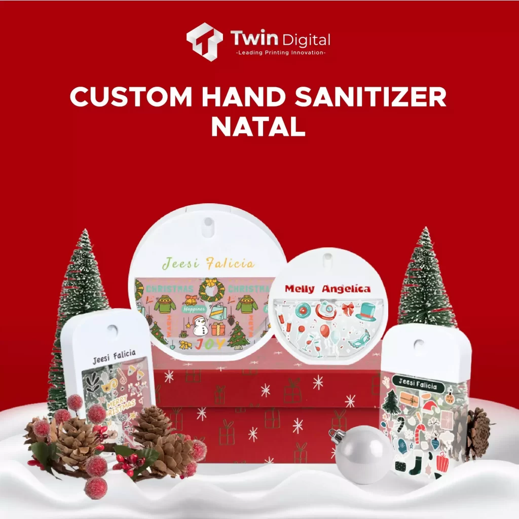 Custom Hand Sanitizer Natal sebagai Hadiah Terbaik