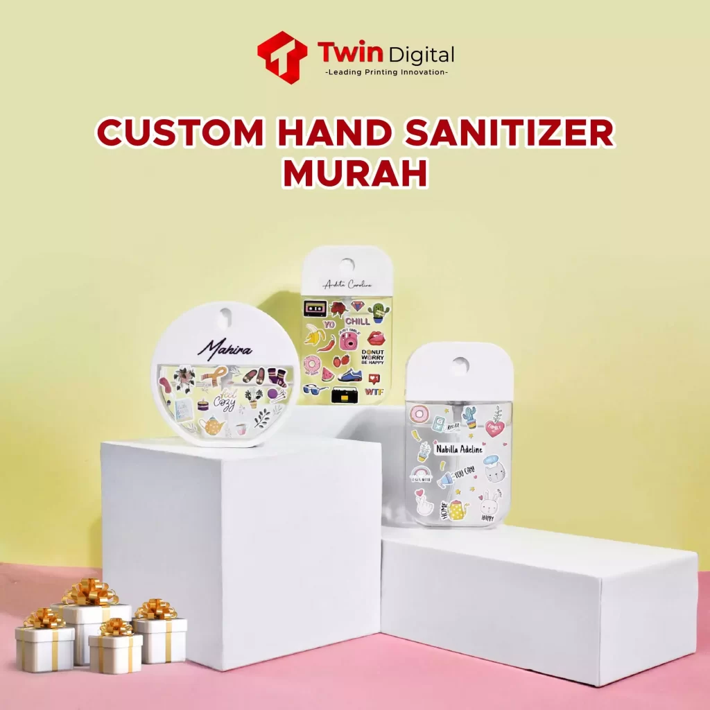 Custom Hand Sanitizer Murah Harganya 50 Ribuan Aja!