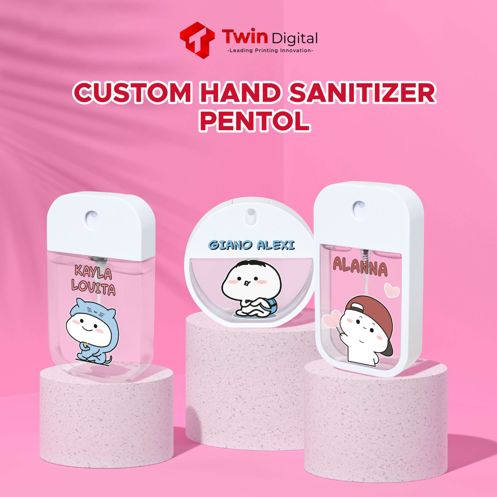 Hand Sanitizer Pentol Biar Kaya Stiker Viral di Whatsapp 2021