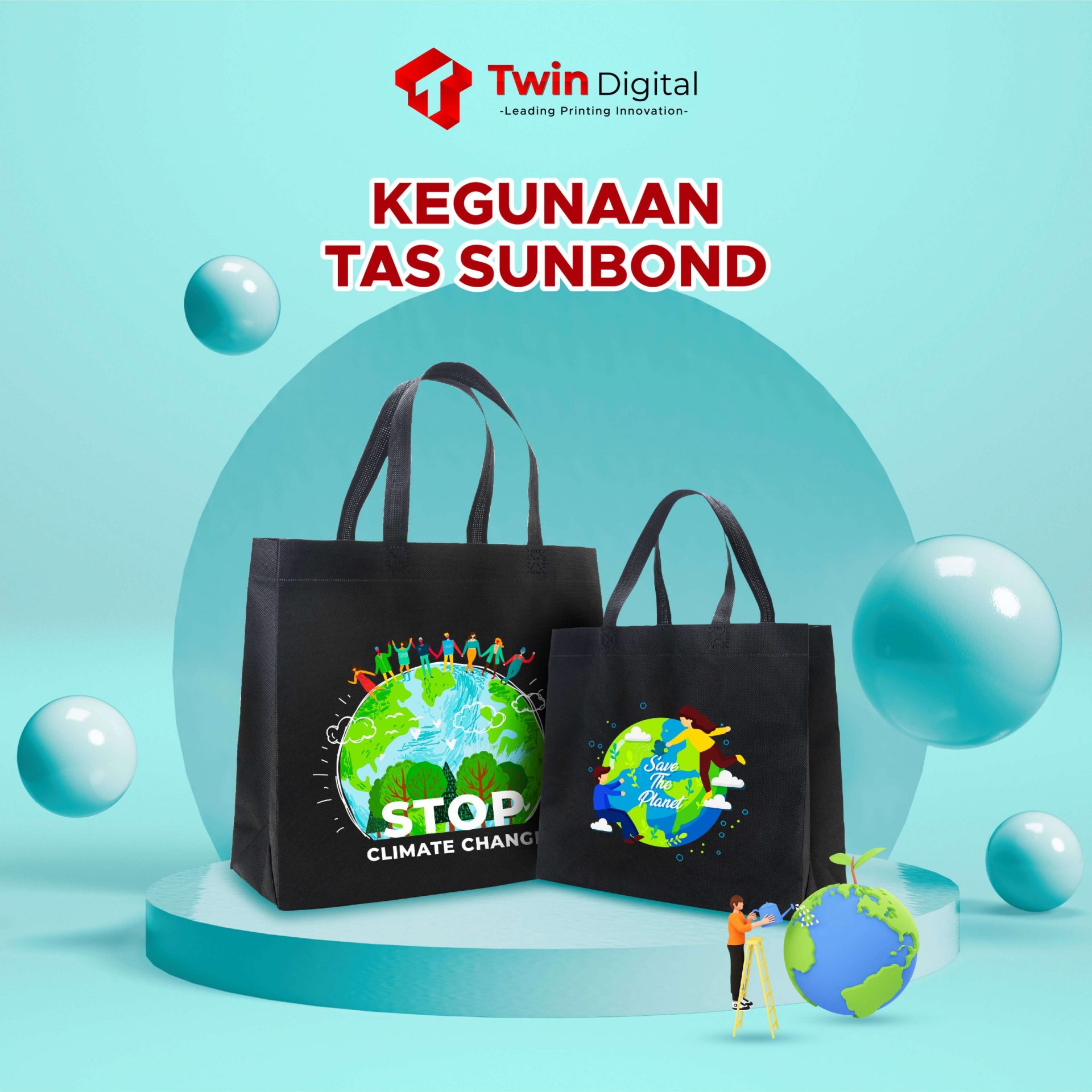 Selain Berbelanja, Ini 5 Kegunaan Tas Spunbond - Twin Digital