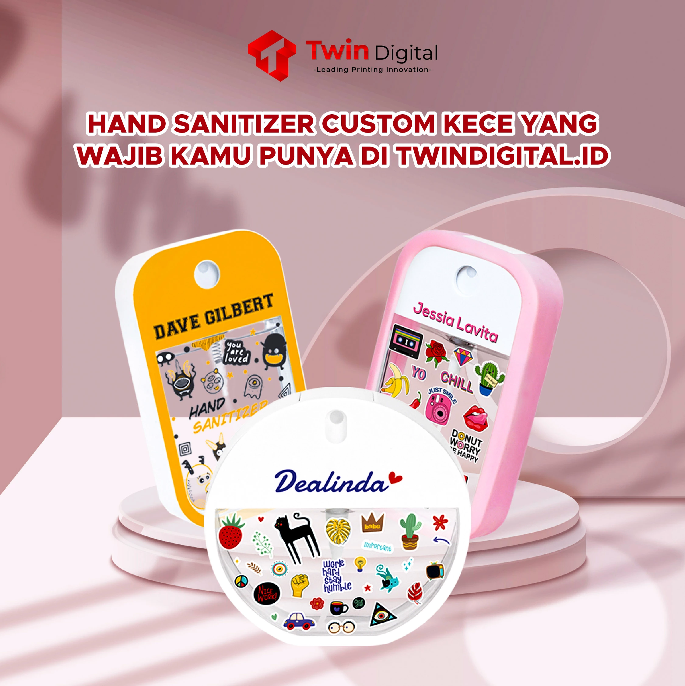 Hand Sanitizer Custom Kece yang Wajib Kamu Punya