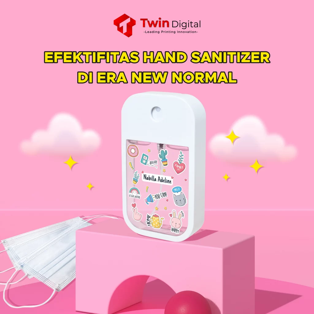 Efektifitas Hand Sanitizer Custom di Era New Normal