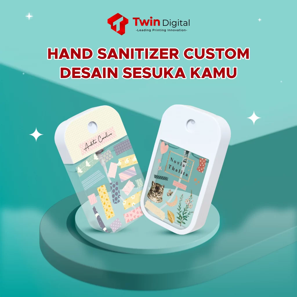 Hand Sanitizer Custom Desain Sesuai Selera Kamu