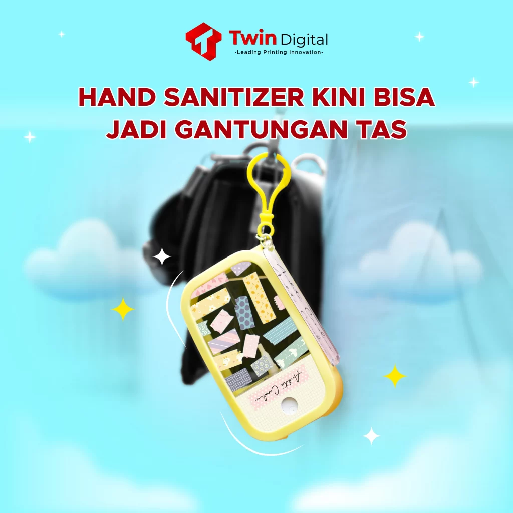 Hand Sanitizer Custom Kini Bisa Jadi Gantungan Tas