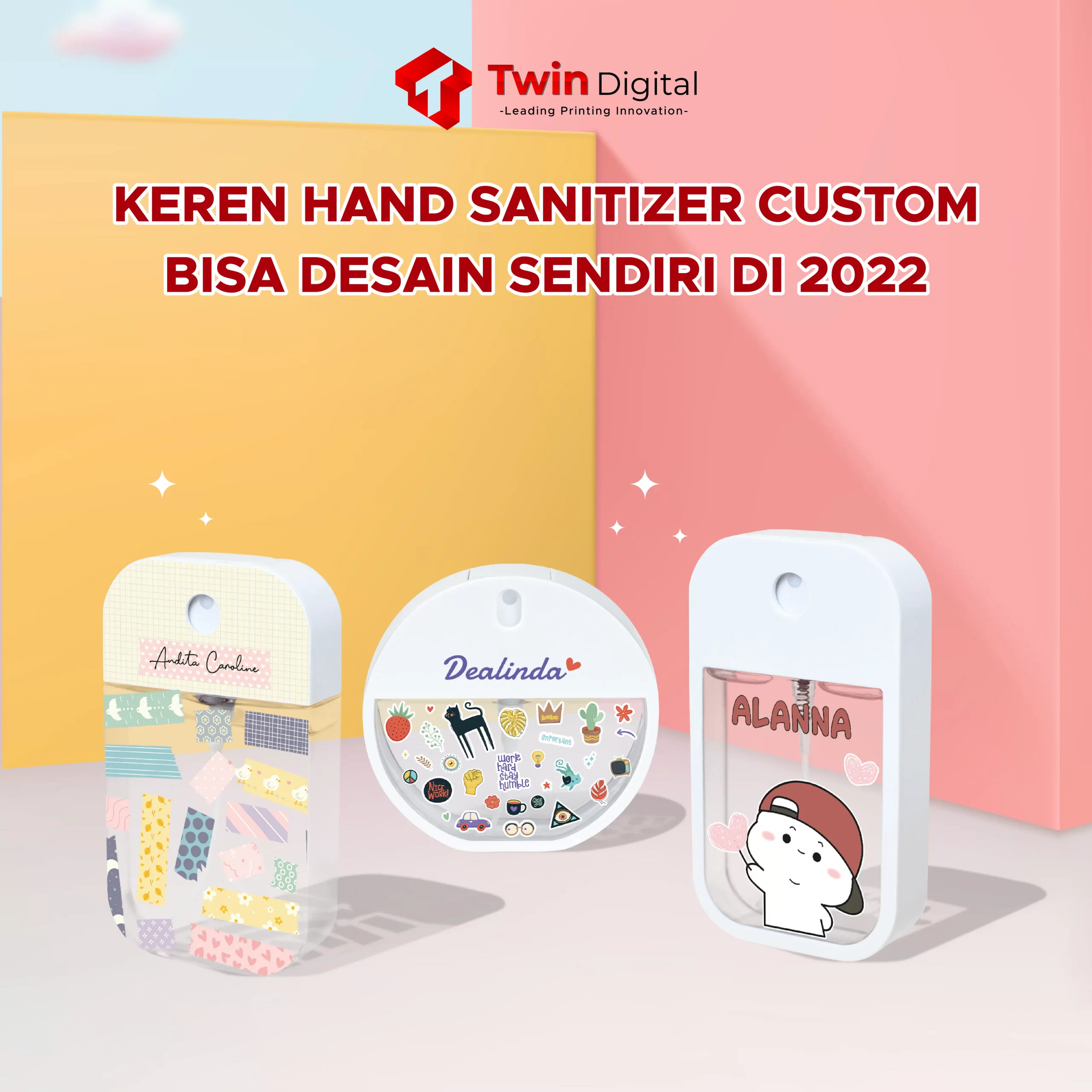 Hand Sanitizer Custom Bisa Desain Sesuai Keinginan