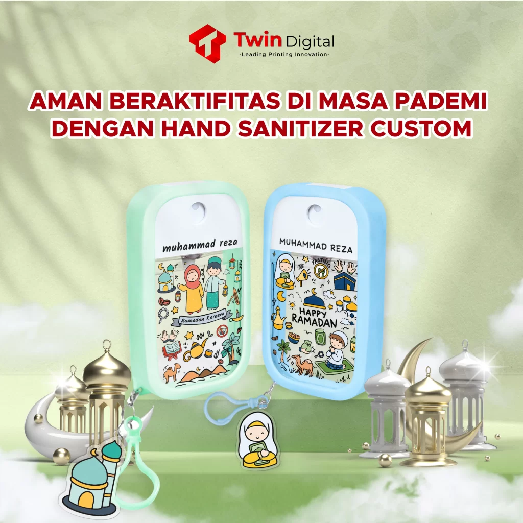 Aman Beraktivitas dengan Hand Sanitizer Custom