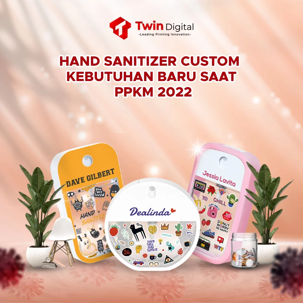 Hand Sanitizer Custom Kebutuhan Saat PPKM New Normal 2022