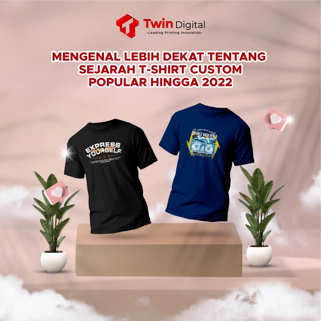 Sejarah Kaos Custom: dari Mickey Mouse hingga Kritik Sosial