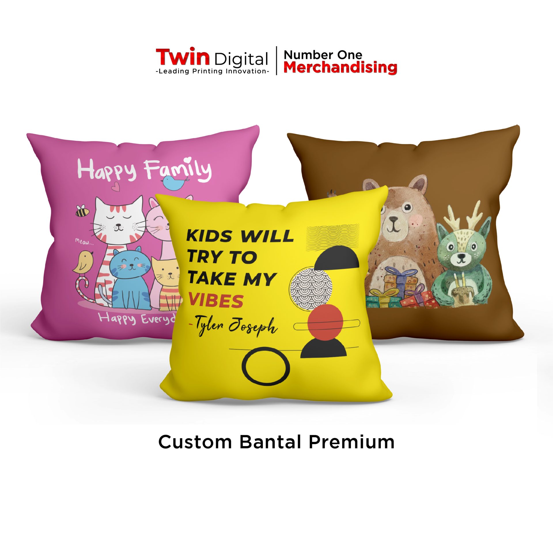 Custom Bantal Premium