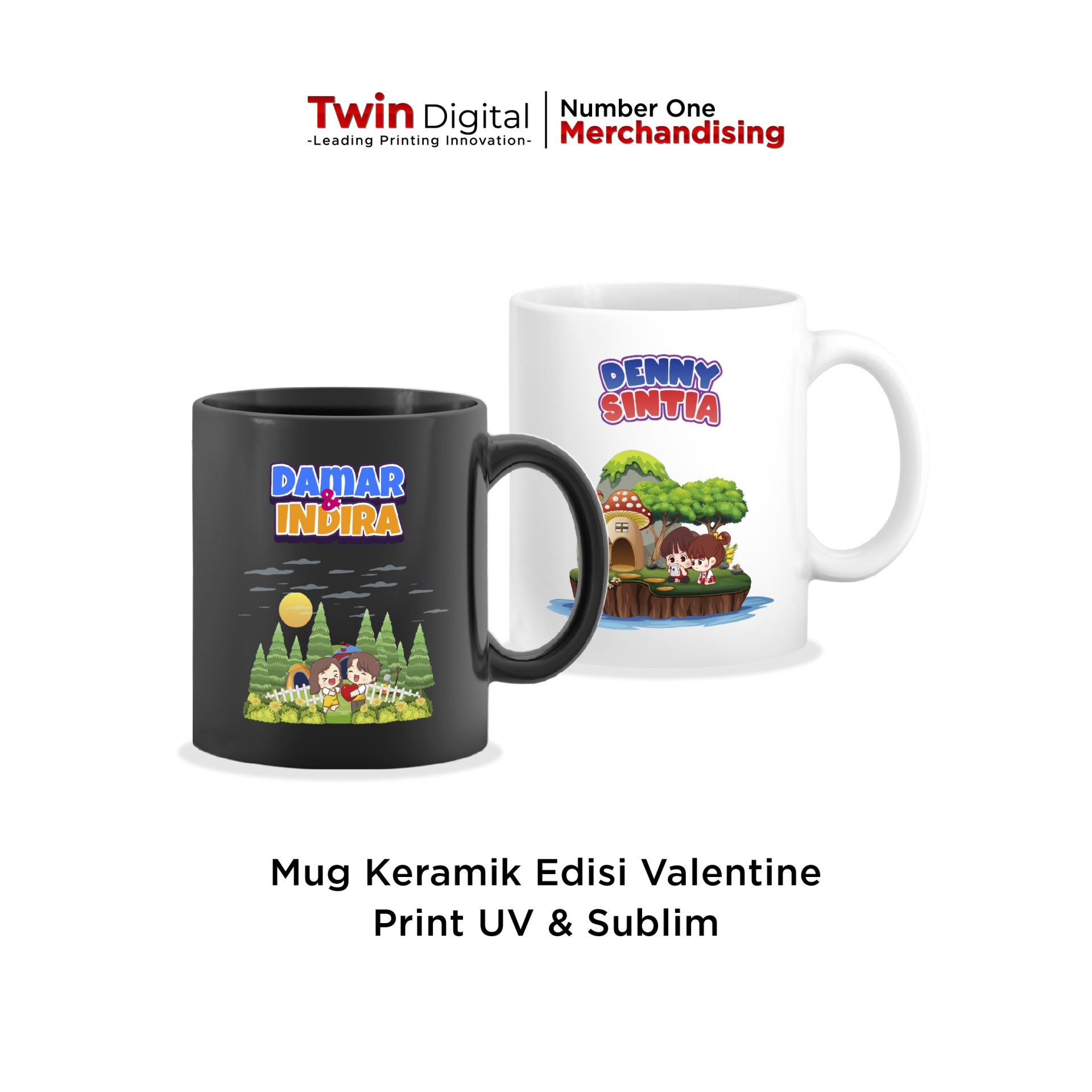 Mug Keramik Edisi Valentine