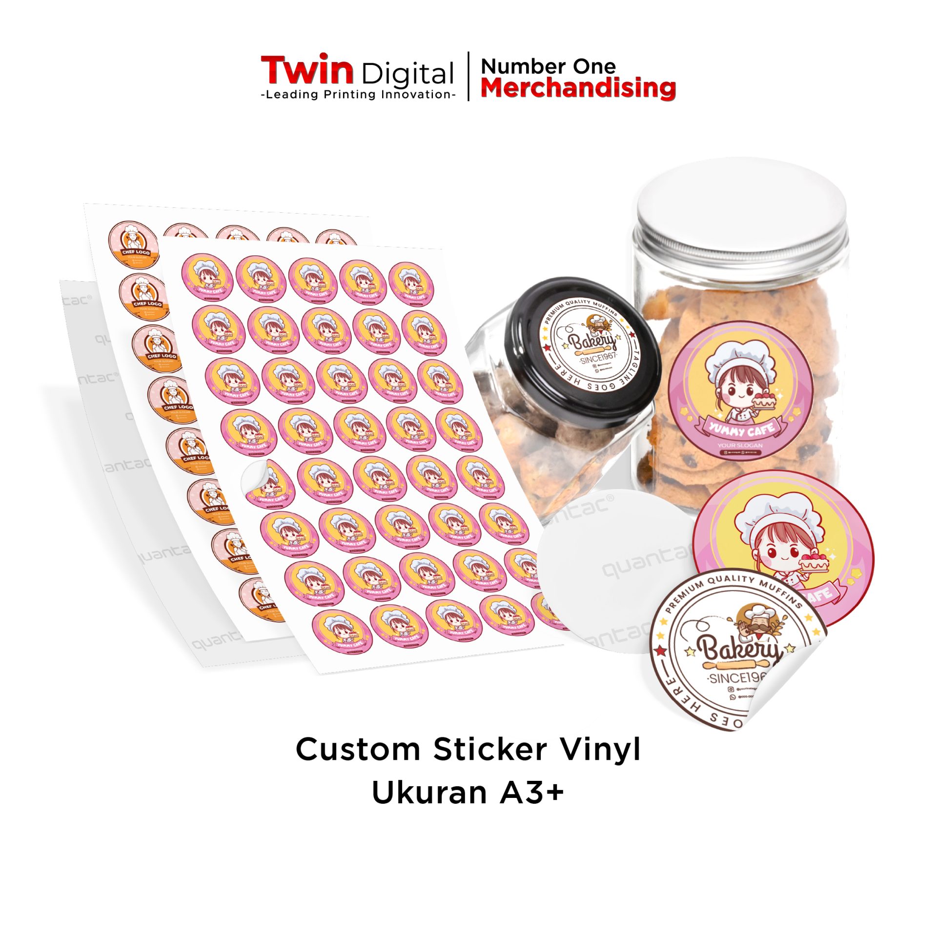 Sticker Label Vinyl A3+