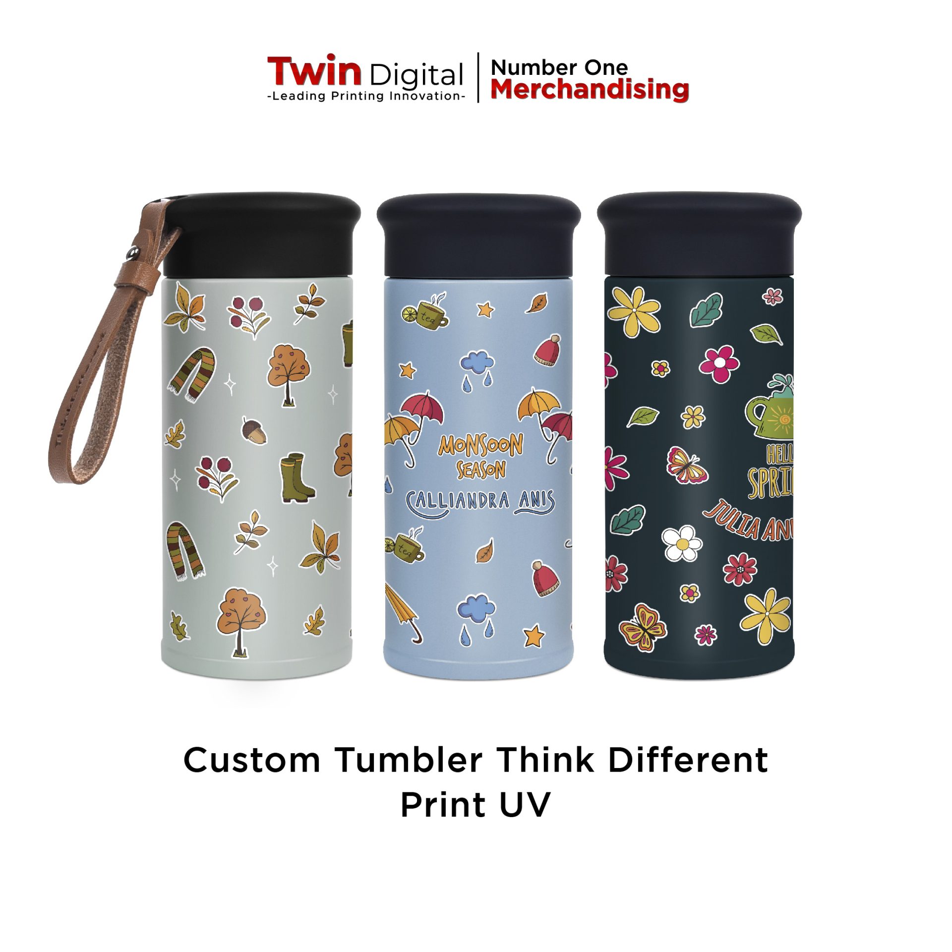 Tumbler Think Different Print UV