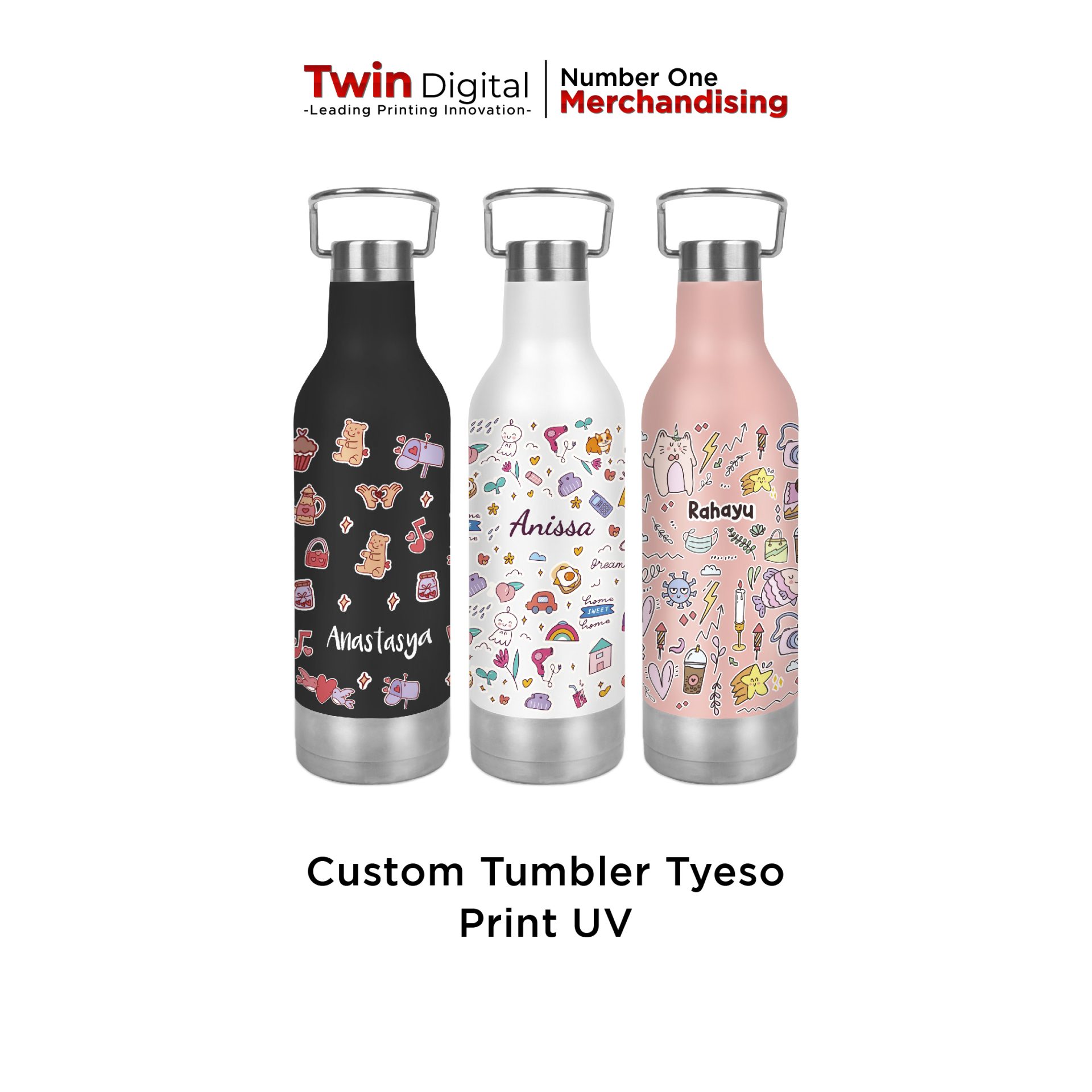 Tumbler Tyeso Print UV