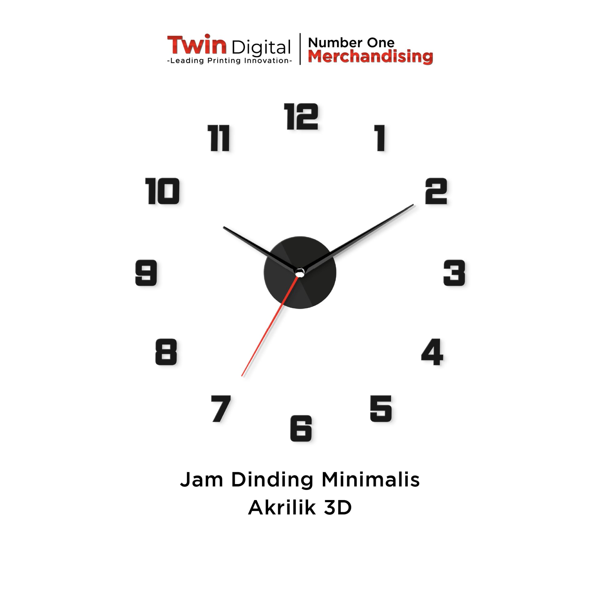 Jam Dinding Akrilik 01