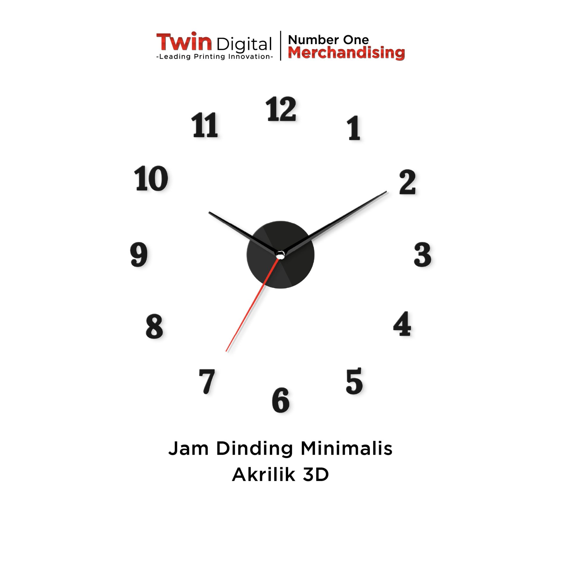 Jam Dinding Akrilik 02