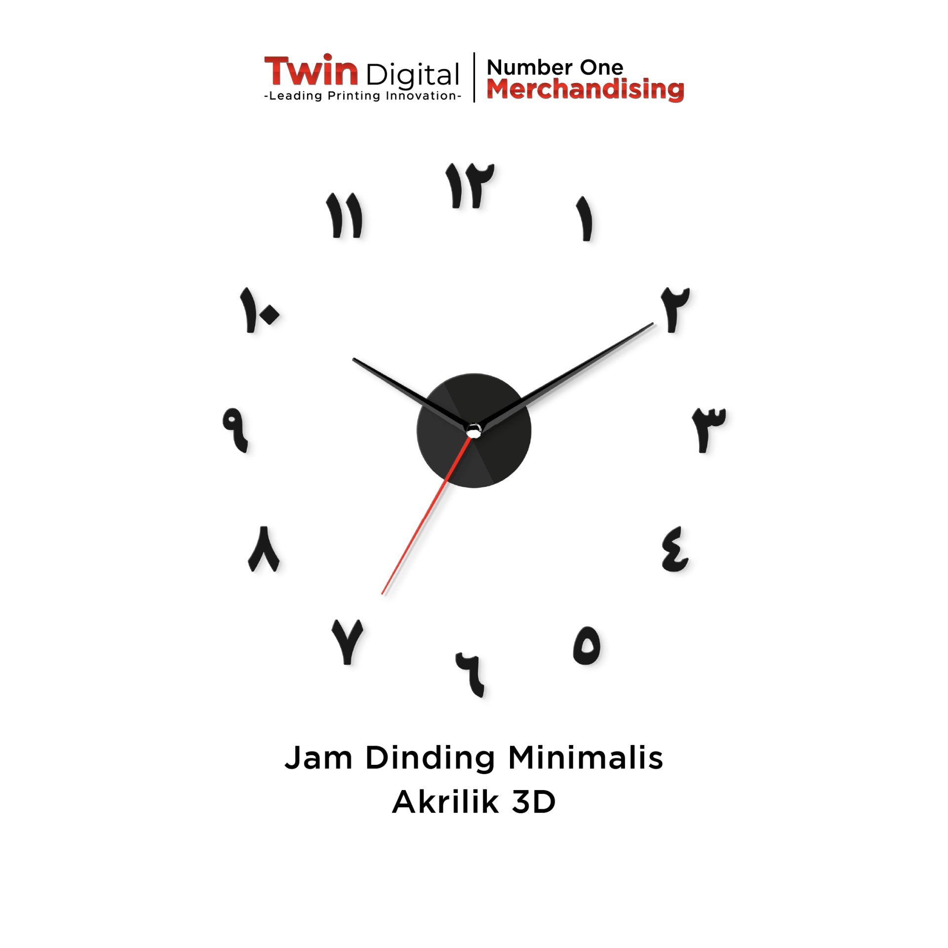 Jam Dinding Akrilik 04