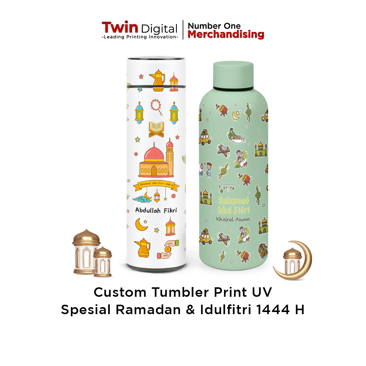 Tumbler Print UV Spesial Ramadan