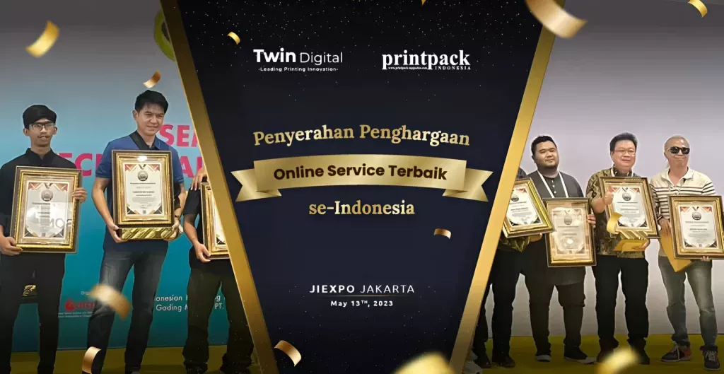 Twin Digital Printing Meraih Penghargaan Top 10 Printerpreneur Indonesian Awards