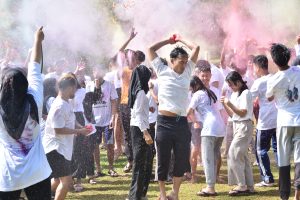 Momen Seluruh Karyawan Twin Digital di Acara Colour Run