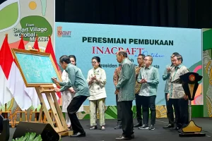 Peresmian INACRAFT 2023 Oleh Bapak Presiden RI Joko Widodo